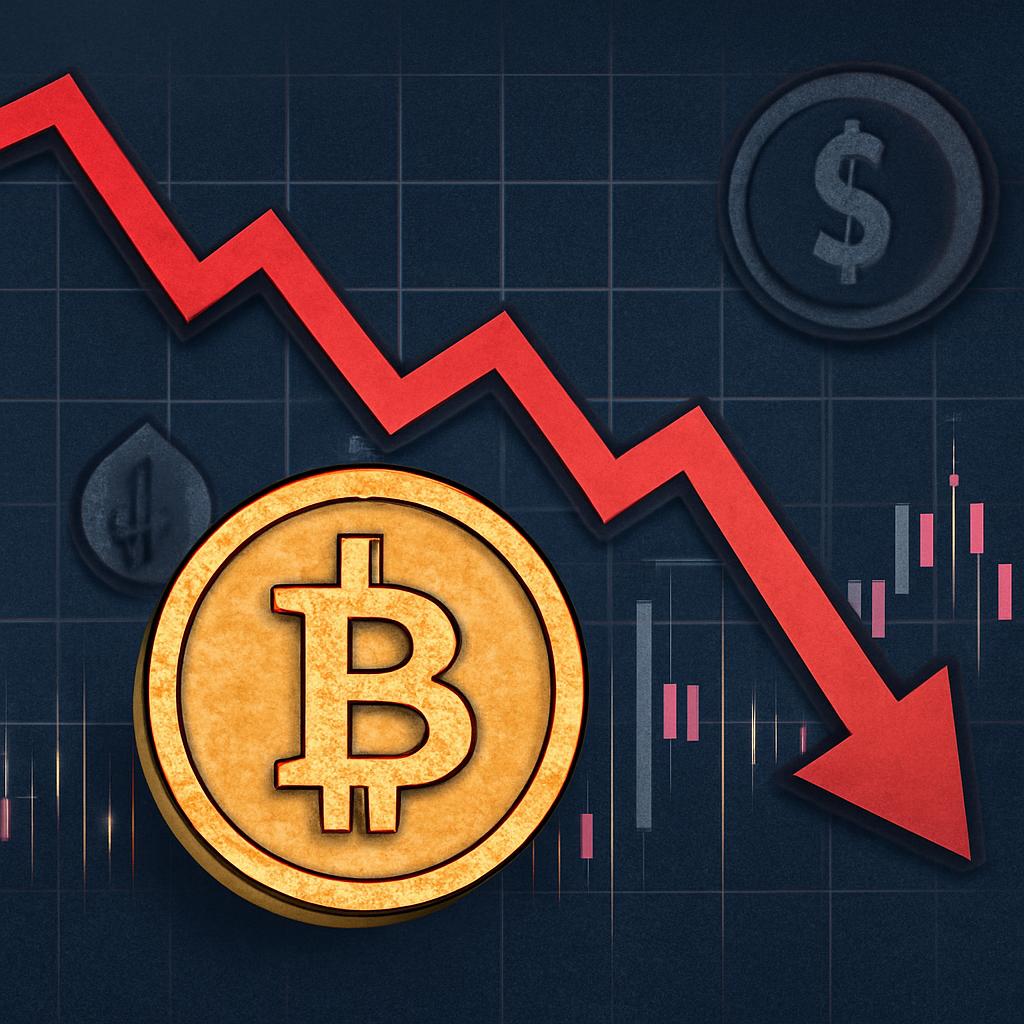 کاهش قیمت بیت‌کوین در پی نگرانی‌های اقتصادی و سیاسی