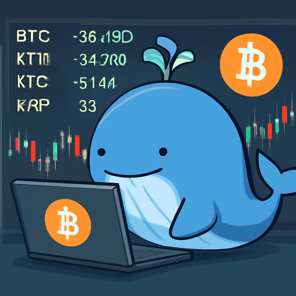 نهنگ بیت‌کوین با ۱۳ میلیون دلار ضرر همچنان در موقعیت فروش