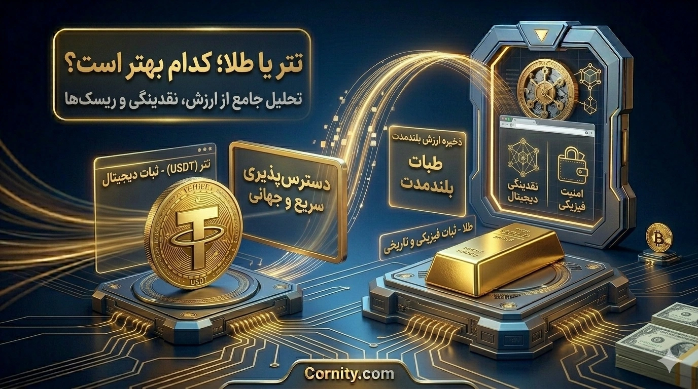 تتر یا طلا؛ کدام بهتر است؟